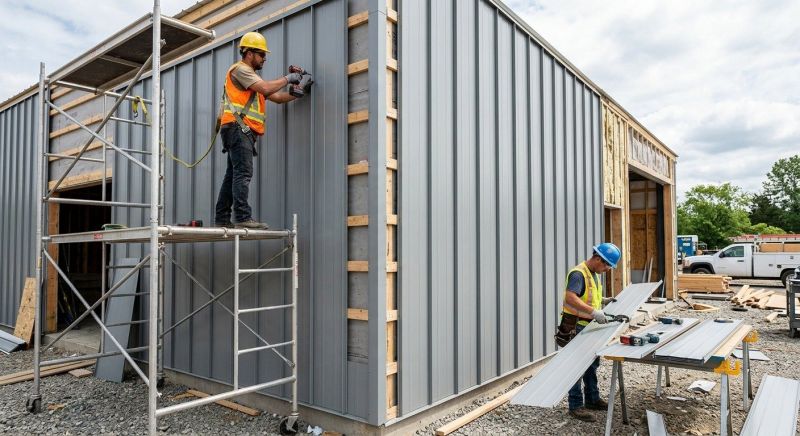 Aluminium Siding Installation in New London, NH