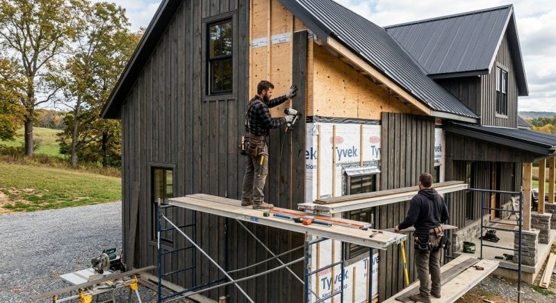 Barn Siding Installation in Canaan, NH