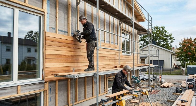 Barn Siding Installation in North Hartland, VT