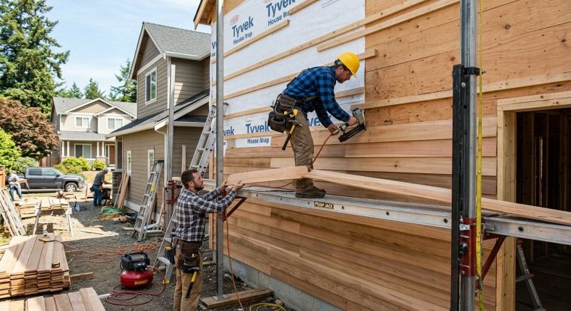 Barn Siding Installation in Sunapee, NH