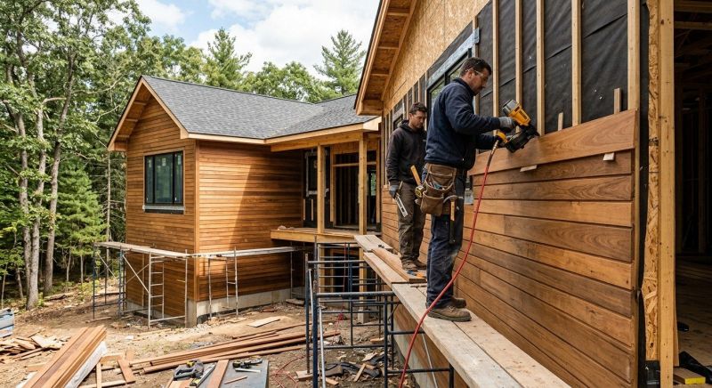 Barn Siding Installation in Windsor, VT