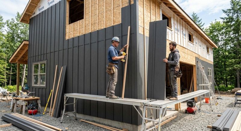 Batten Siding Installation in New London, NH