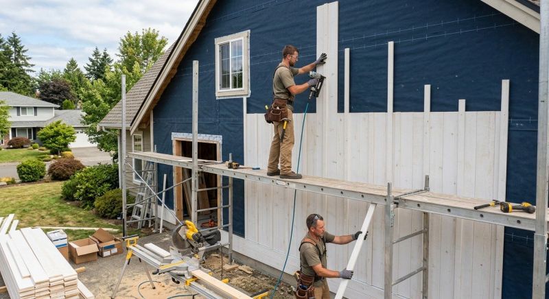 Batten Siding Installation in Newbury, NH