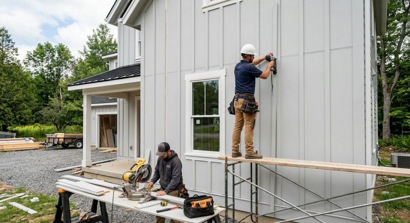 Batten Siding Installation in White River Junction, VT