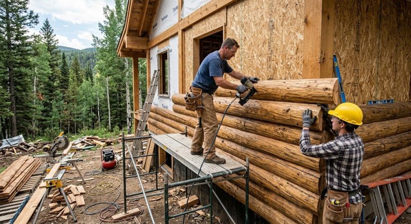 Cabin Siding Installation in New London, NH
