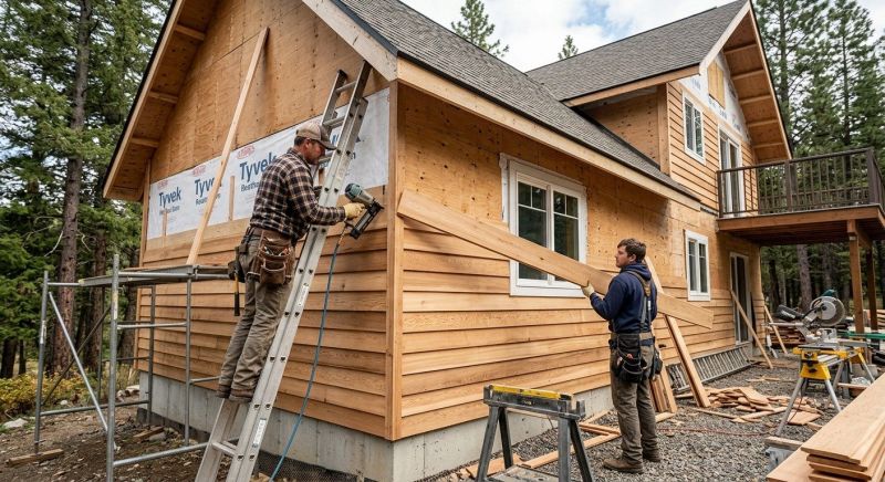 Cedar Siding Installation in Canaan, NH
