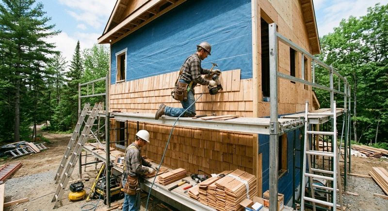 Cedar Siding Installation in Canaan, NH