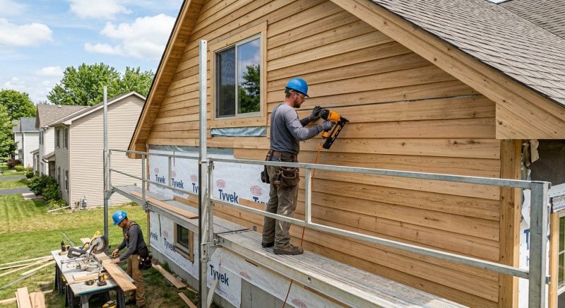 Cedar Siding Installation in Sunapee, NH