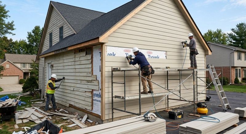 Cement Siding Replacement in Hartland, VT