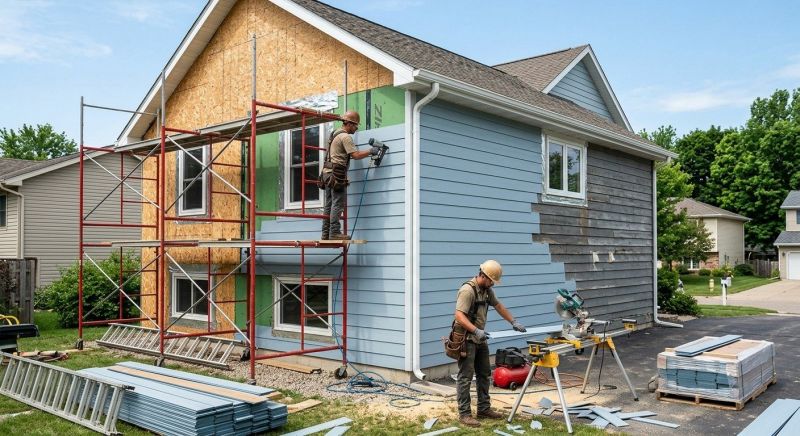 Cement Siding Replacement in New London, NH