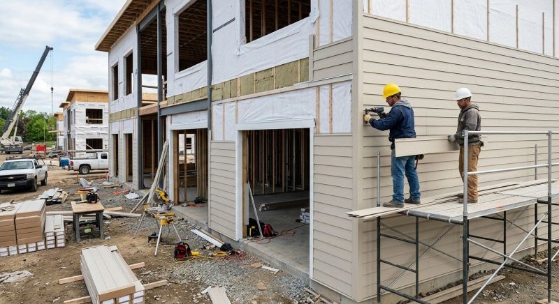 Commercial Siding Installation in New London, NH