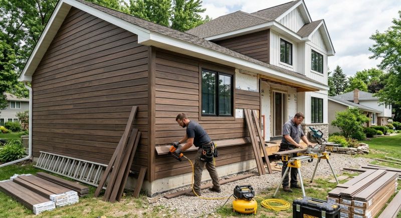 Composite Siding Installation in White River Junction, VT