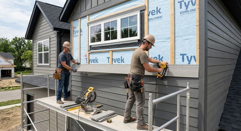 Engineered Siding Installation in North Hartland, VT