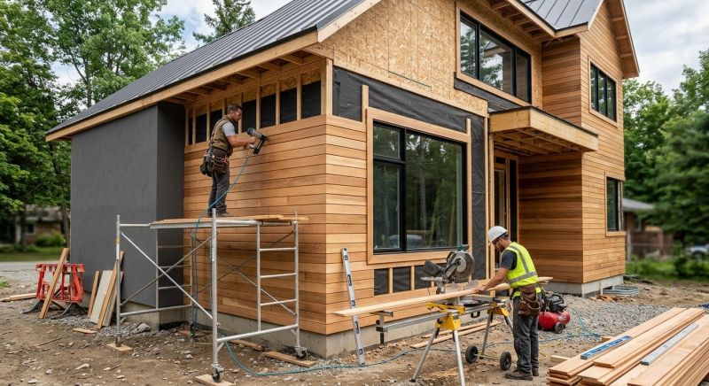 Engineered Siding Installation in Tilton, NH