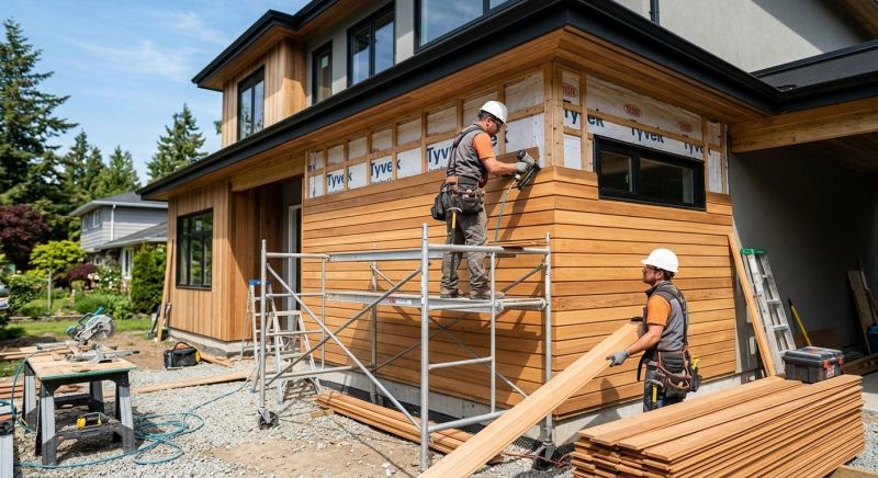 Faux Wood Siding Installation in Canaan, NH