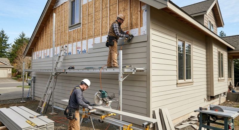 Fiber Cement Installation in North Sutton, NH