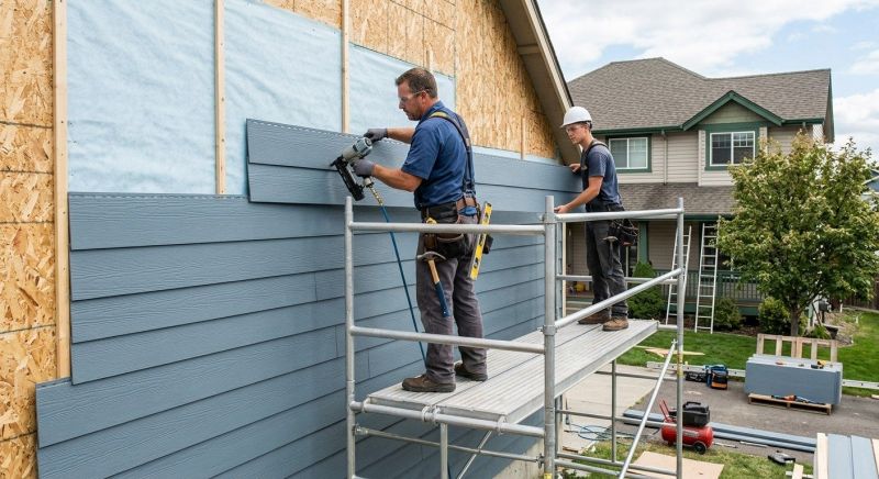 Fiber Siding Installation in Brownsville, VT