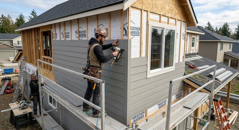 Fiber Siding Installation in Sunapee, NH