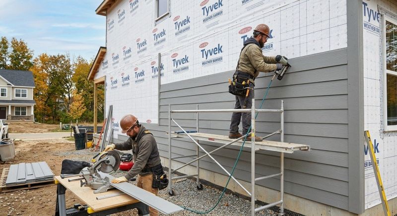 Fiber Siding Installation in West Lebanon, NH