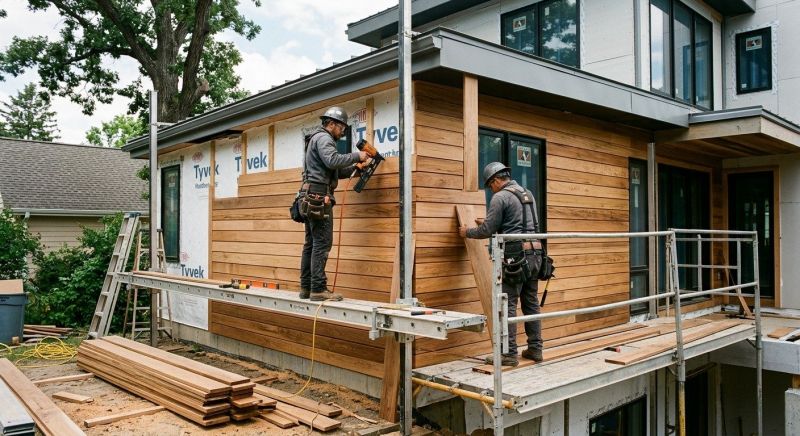 Hardwood Siding Installation in Grantham, NH