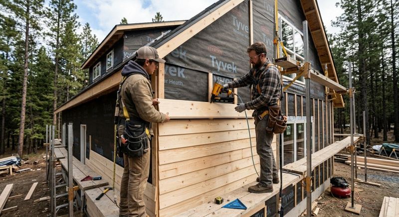 Hardwood Siding Installation in New London, NH