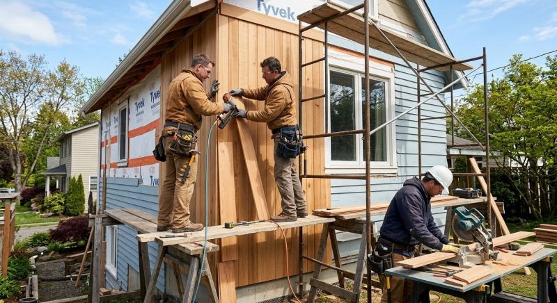 Hardwood Siding Installation in Sullivan County, NH