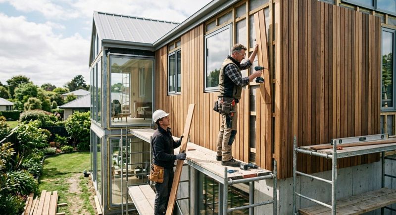 Hardwood Siding Installation in Sunapee, NH