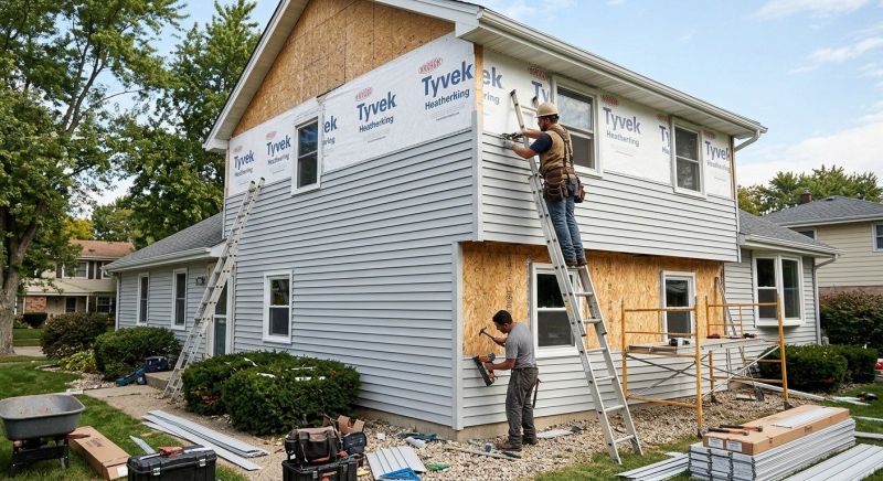 House Siding Installation in Claremont, NH
