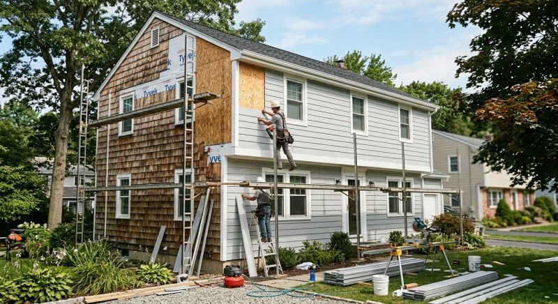 House Siding Installation in New London, NH