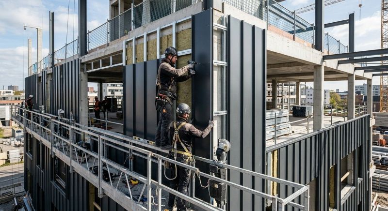 Metal Cladding Installation in New London, NH