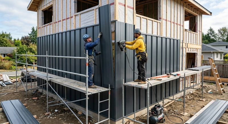 Metal Siding Installation in New London, NH