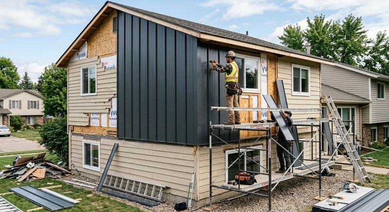 Metal Siding Replacement in Enfield, NH