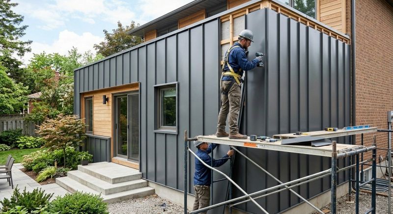 Metal Siding Replacement in New London, NH