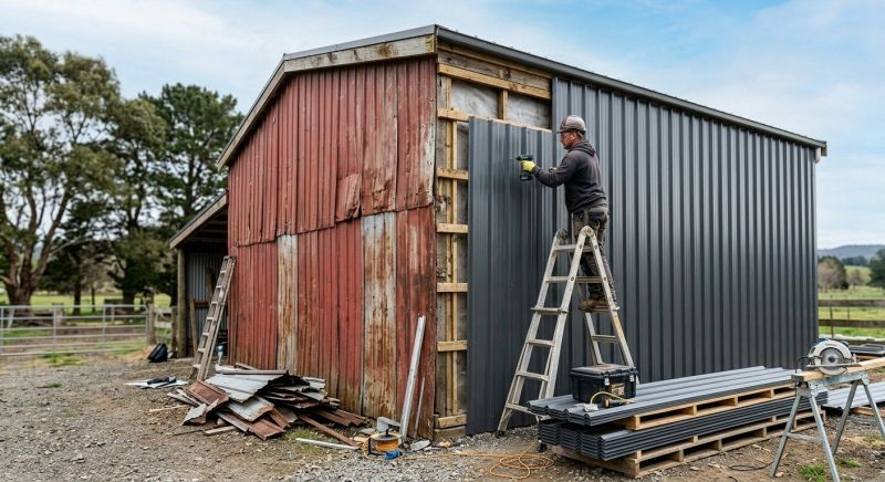 Metal Siding Replacement in West Lebanon, NH