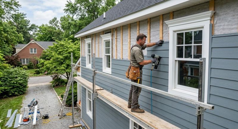 Polymer Siding Installation in New London, NH