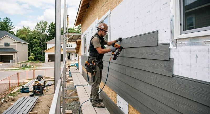 Polymer Siding Installation in New London, NH