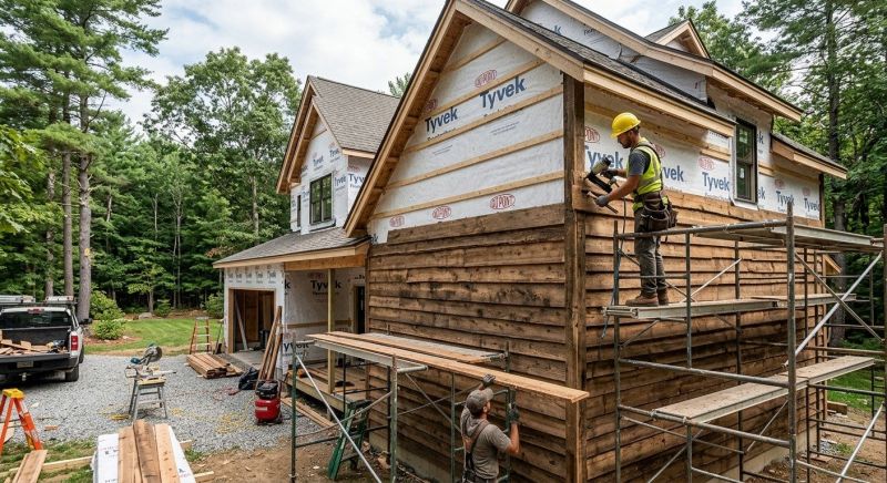 Rustic Siding Installation in New London, NH