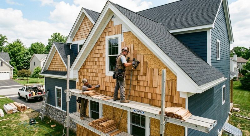 Shake Siding Installation in Windsor, VT