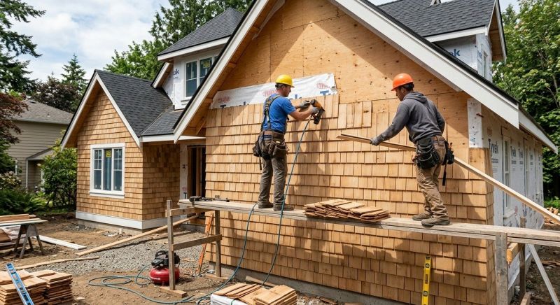 Shake Siding Installation in Windsor, VT