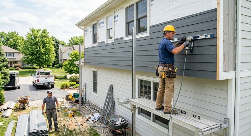 Synthetic Siding Installation in New London, NH