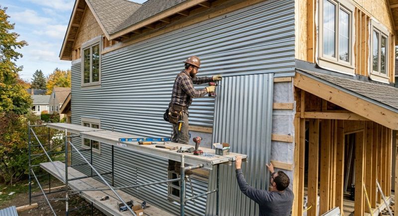 Tin Siding Installation in New London, NH