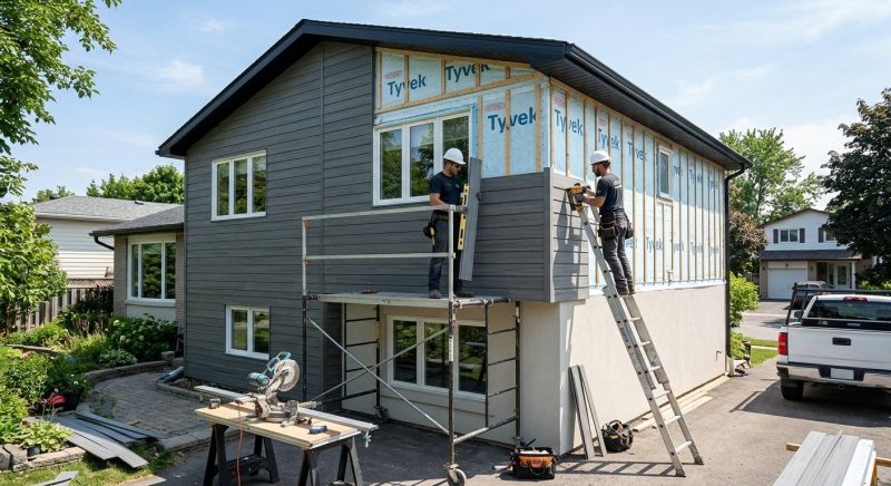 Veneer Siding Installation in New London, NH