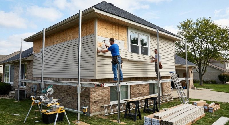 Vinyl Cladding Installation in New London, NH