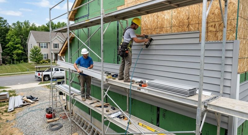 Vinyl Siding Installation in Windsor, VT