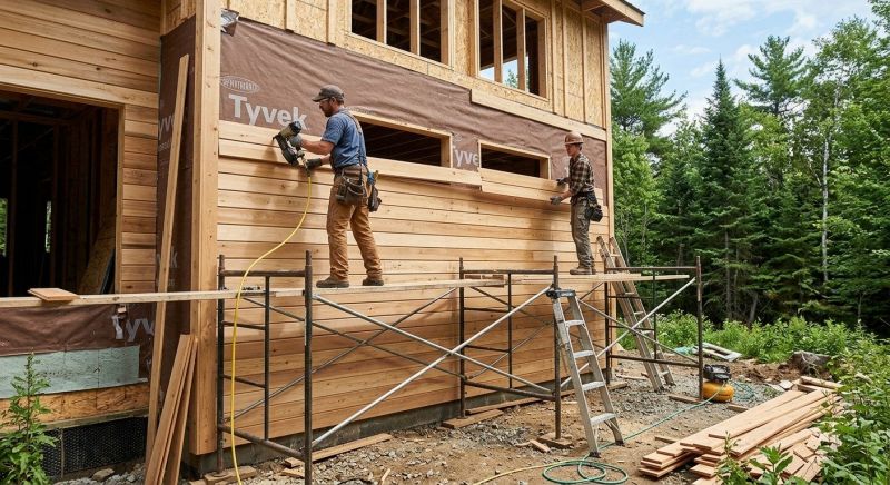 Wood Siding Installation in Grafton County, NH