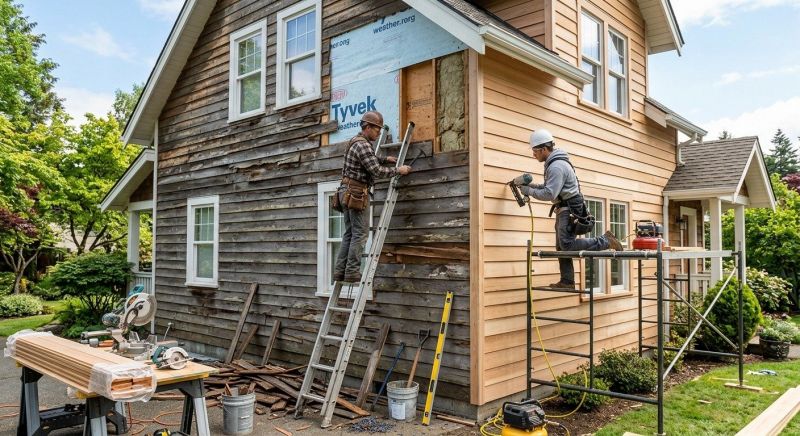Wood Siding Installation in Hartland, VT