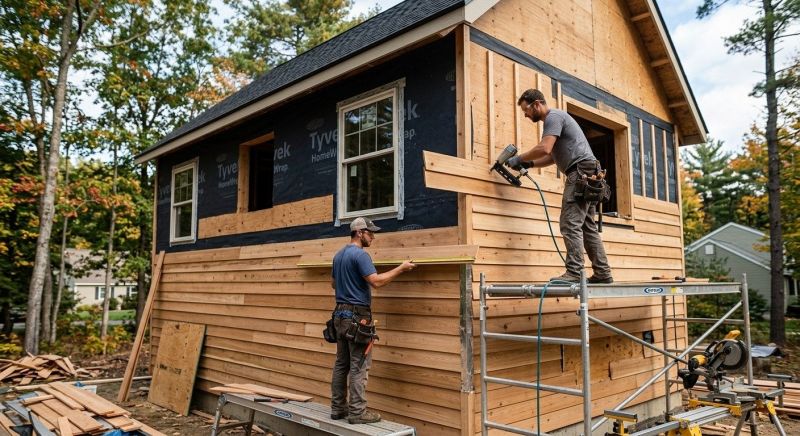 Wood Siding Installation in Newport, NH