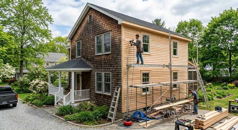 Wood Siding Replacement in Grafton, NH